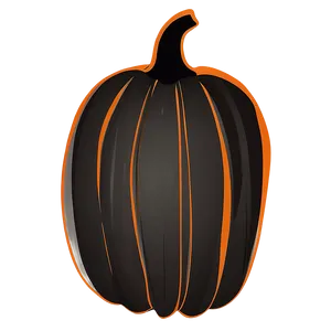 Hand-drawn Pumpkin Silhouette PNG 26 PNG