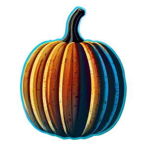 Hand-drawn Pumpkin Silhouette PNG 98 PNG