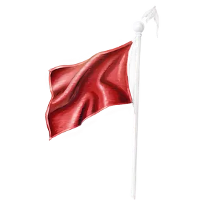 Hand Drawn Red Flag Sketch Png Kdo PNG image