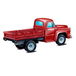 Hand Drawn Red Truck Png 26 PNG image