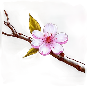 Hand Drawn Sakura PNG 97 PNG