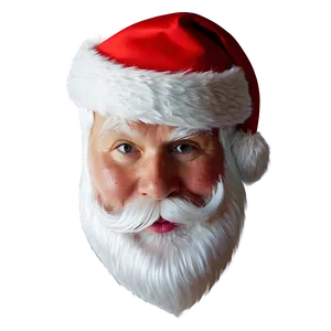 Hand Drawn Santa Face PNG Nao PNG