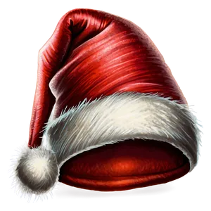 Hand-drawn Santa Hat Sketch Png Dby PNG image