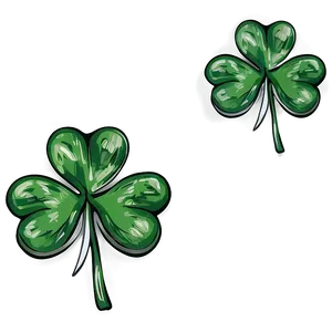 Hand Drawn Shamrock PNG Cih80