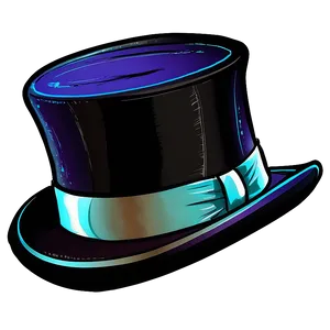 Hand-drawn Sketch Top Hat Png 05042024 PNG image