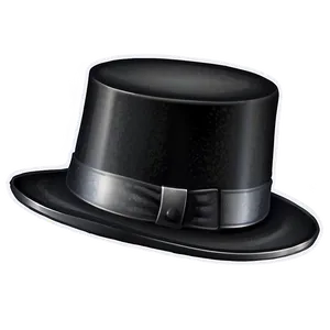 Hand-drawn Sketch Top Hat Png Mbx64 PNG image