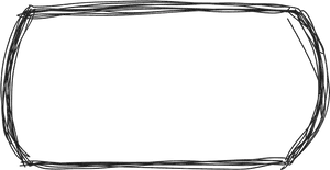 Hand Drawn Sketchy Rounded Rectangle PNG