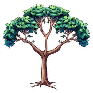 Hand Drawn Small Tree PNG Efp18 PNG
