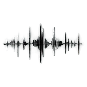 Hand-drawn Sound Wave PNG Brq20 PNG