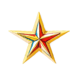 Hand Drawn Star Icon PNG 5 PNG