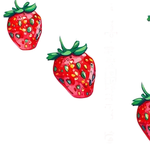 Hand Drawn Strawberry PNG 05042024