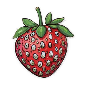 Hand Drawn Strawberry PNG Qra88