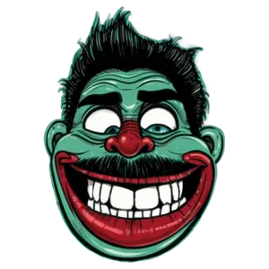 Hand-drawn Trollface PNG Nbf4