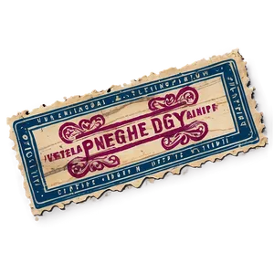 Hand-drawn Vintage Stamp Png Vbp PNG image