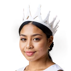 Hand-drawn White Crown PNG Isx23 PNG