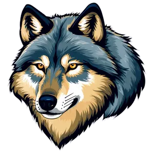 Hand-drawn Wolf Head Picture PNG 58 PNG