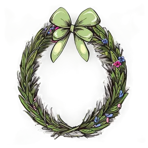 Hand Drawn Wreath Collection PNG Jyx