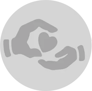 Hand Forming Heart Icon PNG