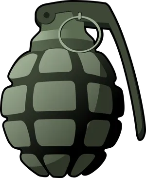 Hand Grenade Clipart PNG