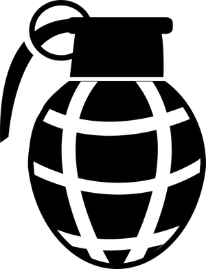 Hand Grenade Outline