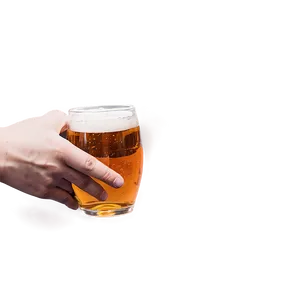 Hand Holding Beer Glass Png 06262024 PNG image