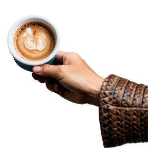 Hand Holding Coffee Cup PNG 05042024 PNG