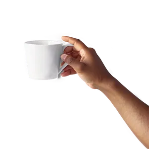 Hand Holding Cup PNG 20