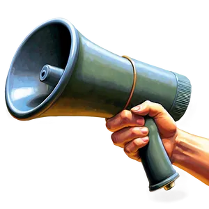 Hand Holding Megaphone Png 68 PNG image