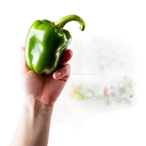 Hand Holding Pepper PNG 58