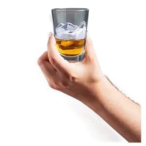 Hand Holding Shot Glass Png Gdj44 PNG image