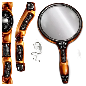 Hand Mirror Sketch PNG Tws PNG