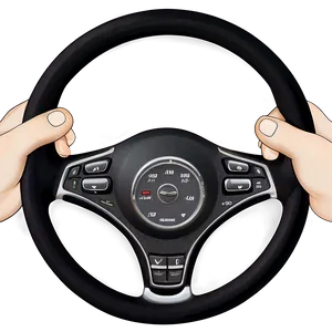 Hand On Steering Wheel Png Sqf PNG image