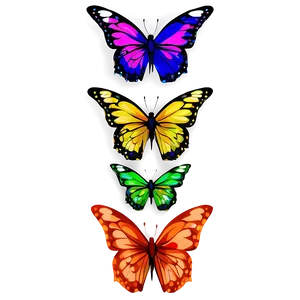 Hand Painted Butterfly Png Djs PNG image