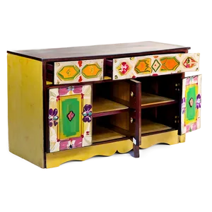 Hand Painted Cabinet Png Ggj39 PNG image