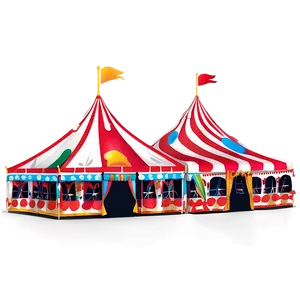 Hand-painted Carnival Tent Art PNG 06282024 PNG