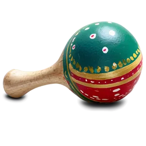 Hand-painted Maraca PNG Ikx PNG