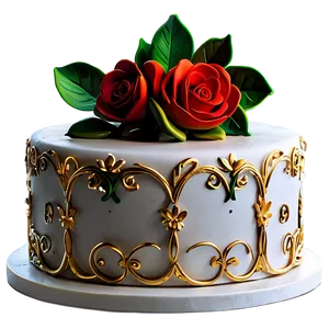 Hand-painted Wedding Cake PNG Tvf PNG