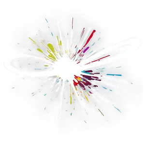 Hand-painted White Splatter PNG 06122024 PNG