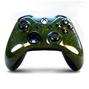 Hand Painted Xbox Controller Png Arp61 PNG image