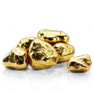 Hand-picked Gold Nugget PNG 06132024 PNG