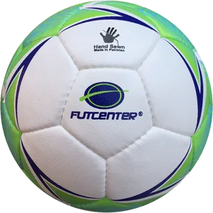 Hand Sewn Futcenter Football Ballon PNG