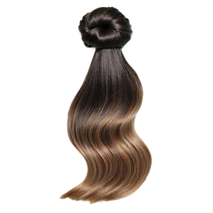 Hand-tied Hair Bundles PNG Tip