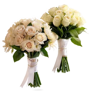 Hand Tied Wedding Bouquets Png Nhh1 PNG image