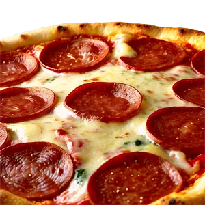 Hand-tossed Pepperoni Pizza PNG 06122024