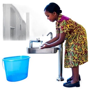 Hand Washing In School Setting PNG Hes PNG