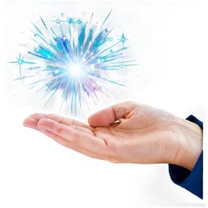 Hand With Sparkles PNG 04292024 PNG