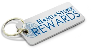 Handand Stone Rewards Keychain PNG image