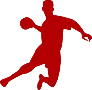 Handball_ Player_ Silhouette.png PNG image