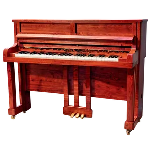 Handcrafted Artisan Upright Piano Png Rir28 PNG image