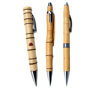 Handcrafted Bamboo Pen PNG 05232024 PNG